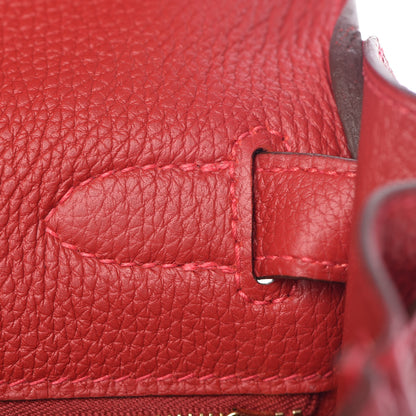 Hermes Togo Kelly Retourne 28 Rouge Casaque 15 of 37
