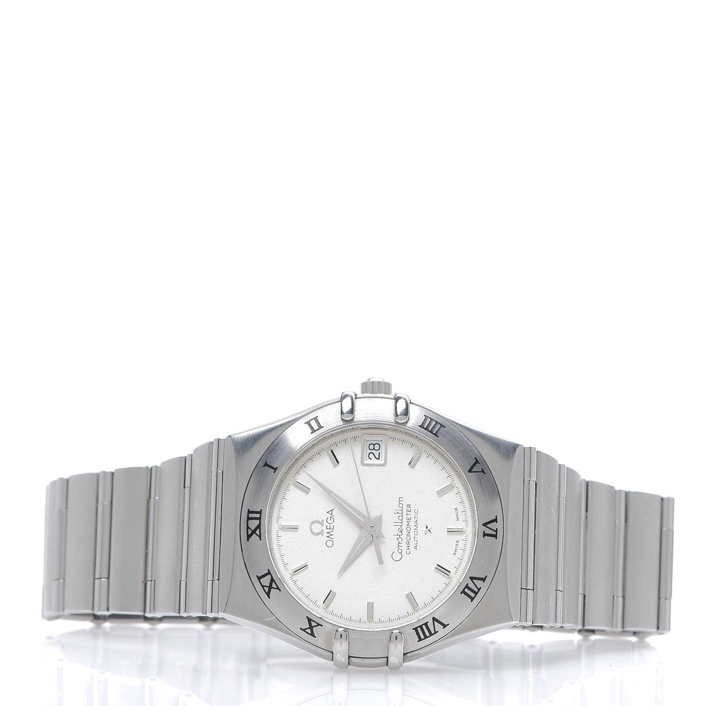 Stainless Steel 35mm Constellation Automatic Watch White 1502.30