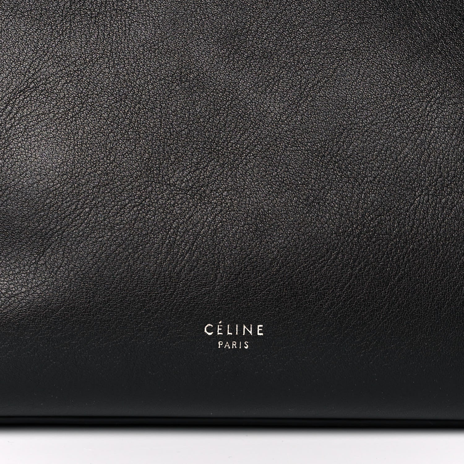 Celine Supple Grained Calfskin Small Long Strap Big Bag Black 7 of 11