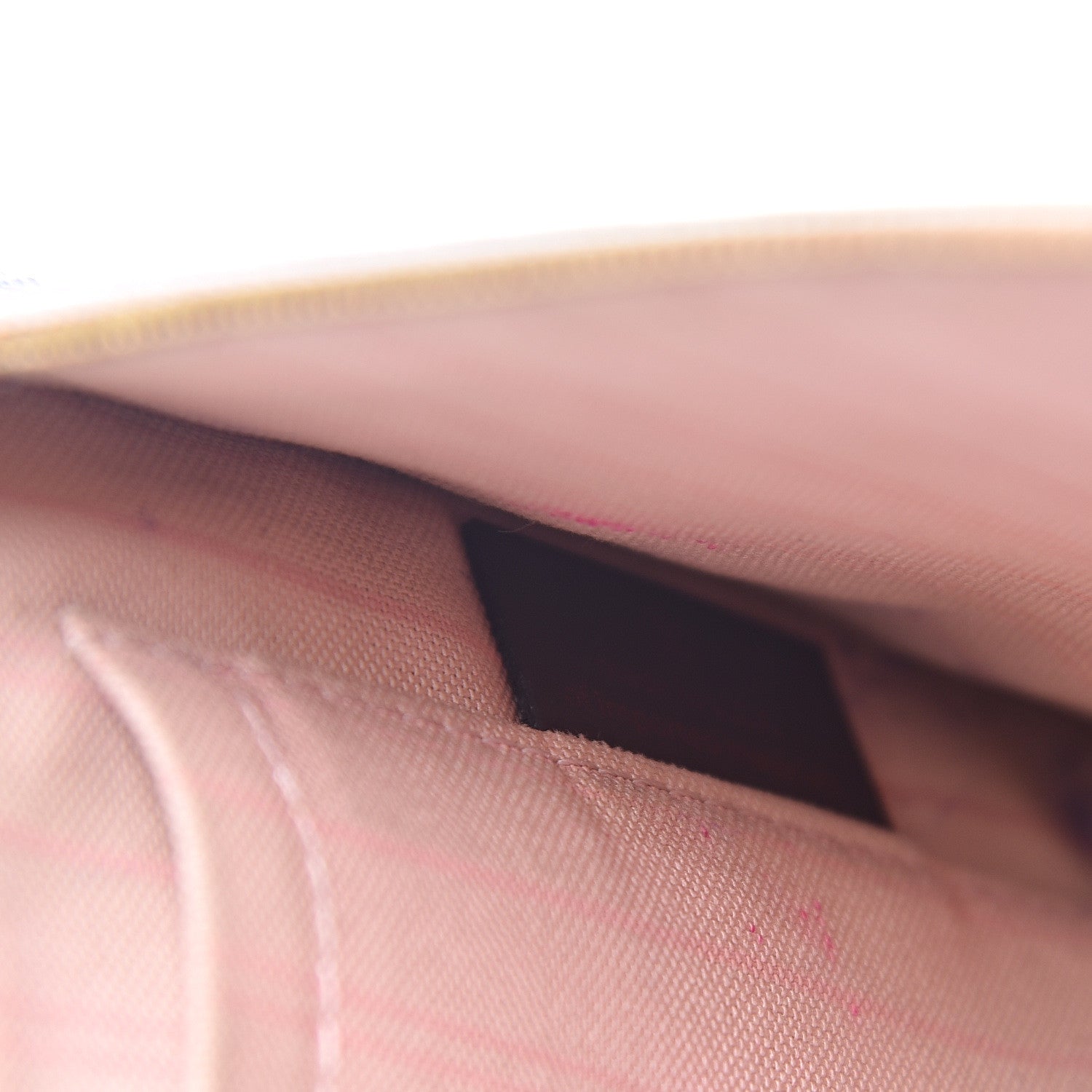 Louis Vuitton Damier Ebene Neverfull MM GM Pochette Rose Ballerine 7 of 7