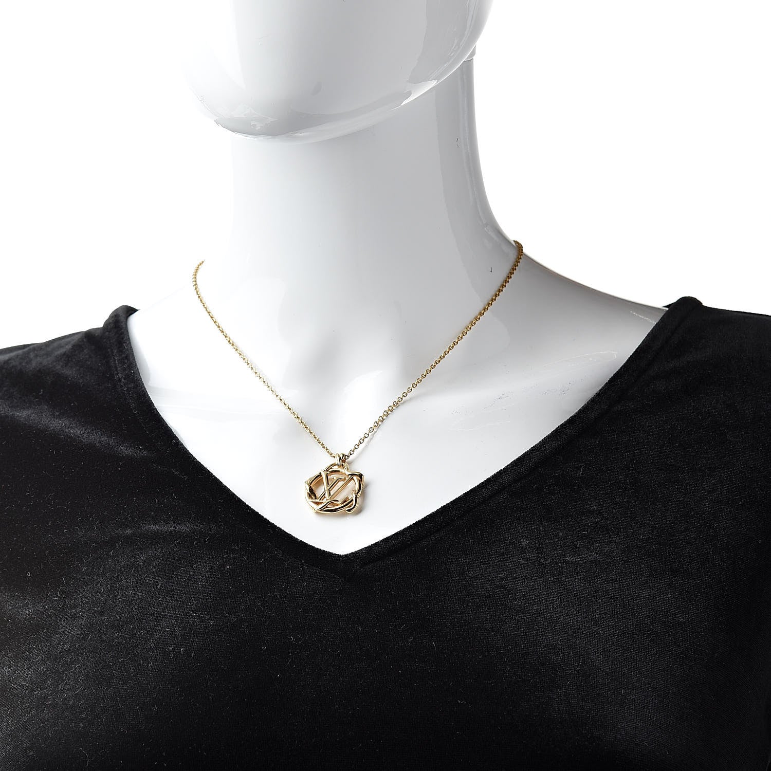 Louis Vuitton Metal Garden Louise Necklace 4 of 7
