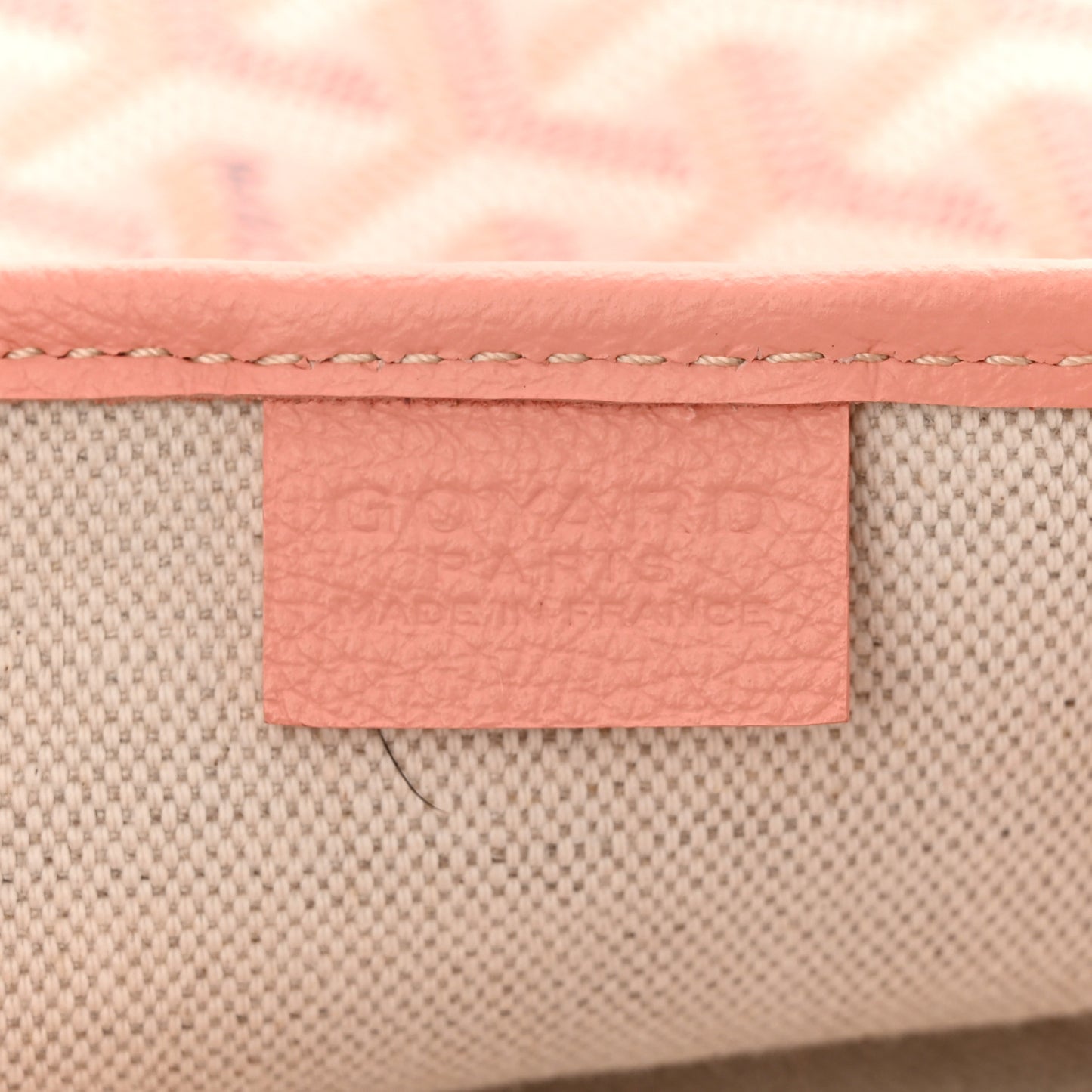 Goyardine Poitiers Tote Pink