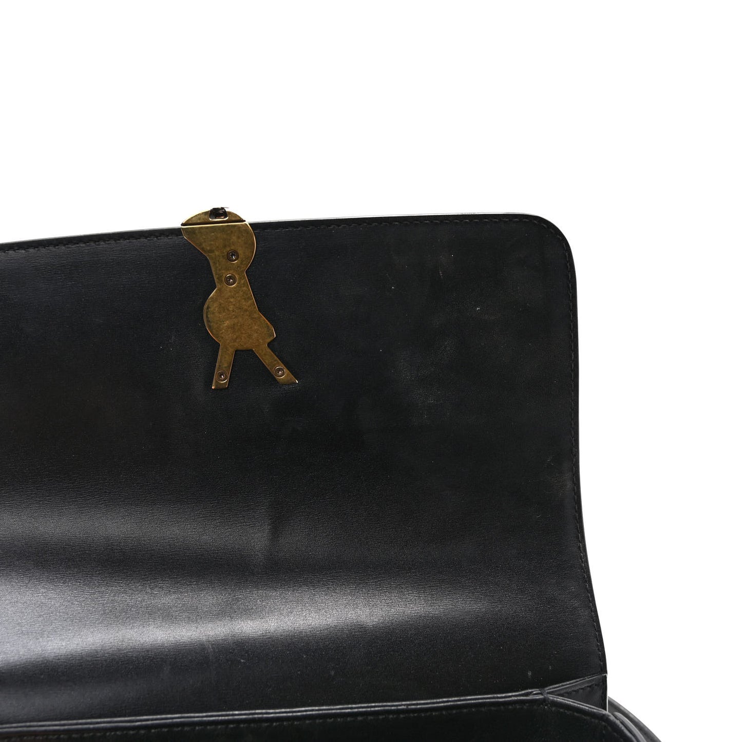 Box Calfskin Monogram Medium Solferino Satchel Black
