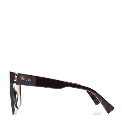 Gucci Acetate Square Frame Sunglasses GG0459S Tortoise 3 of 8