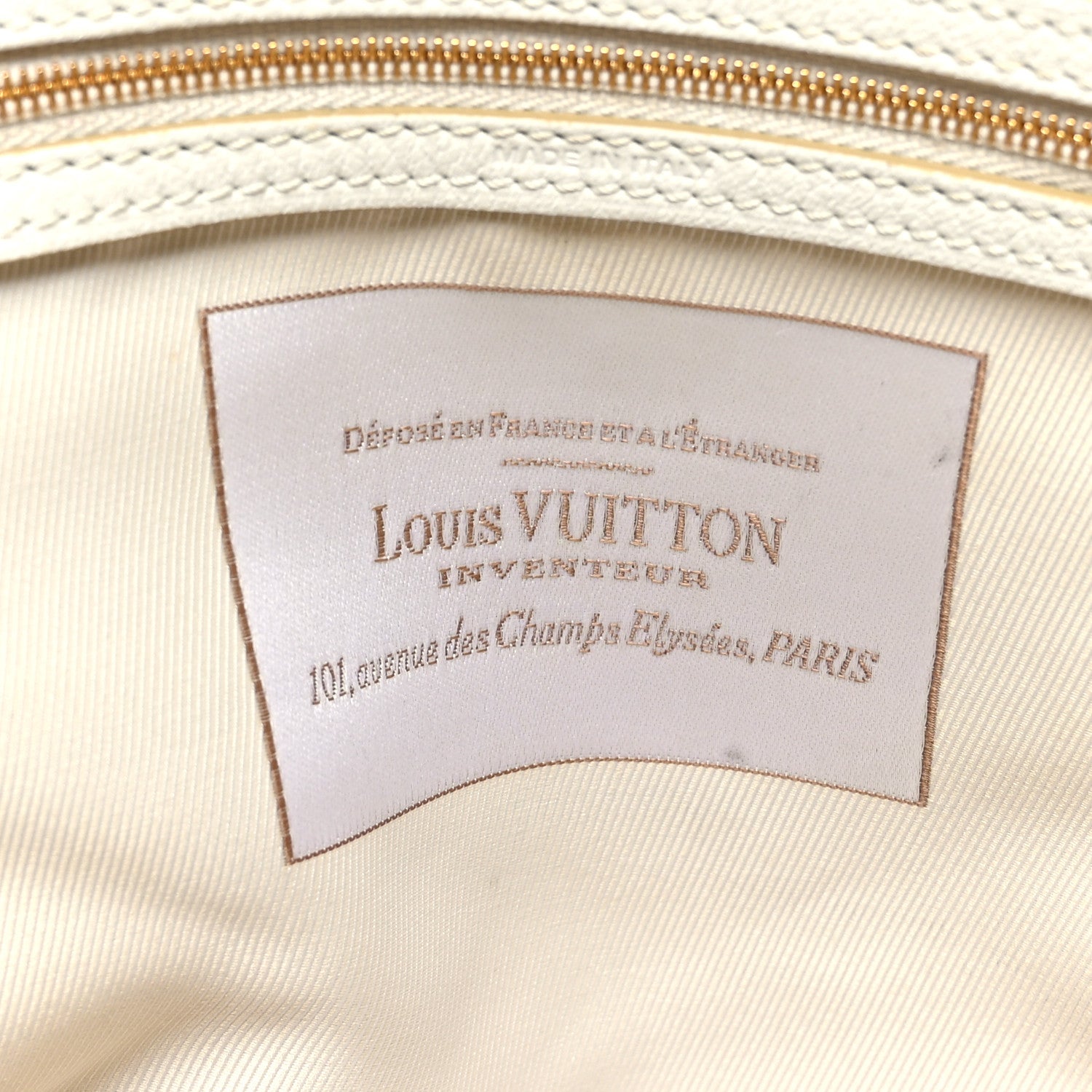Louis Vuitton Monogram Sabbia Cabas MM White 6 of 8