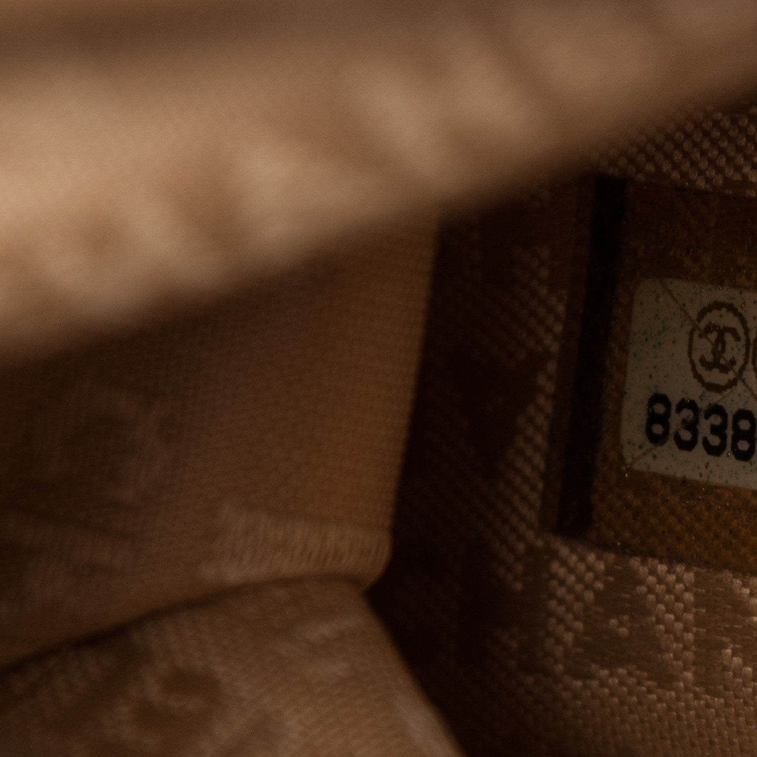 Chanel Calfskin CC Bucket Bag Beige 7 of 8