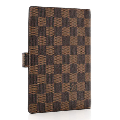 Louis Vuitton Damier Ebene Medium Ring Agenda Cover 3 of 9
