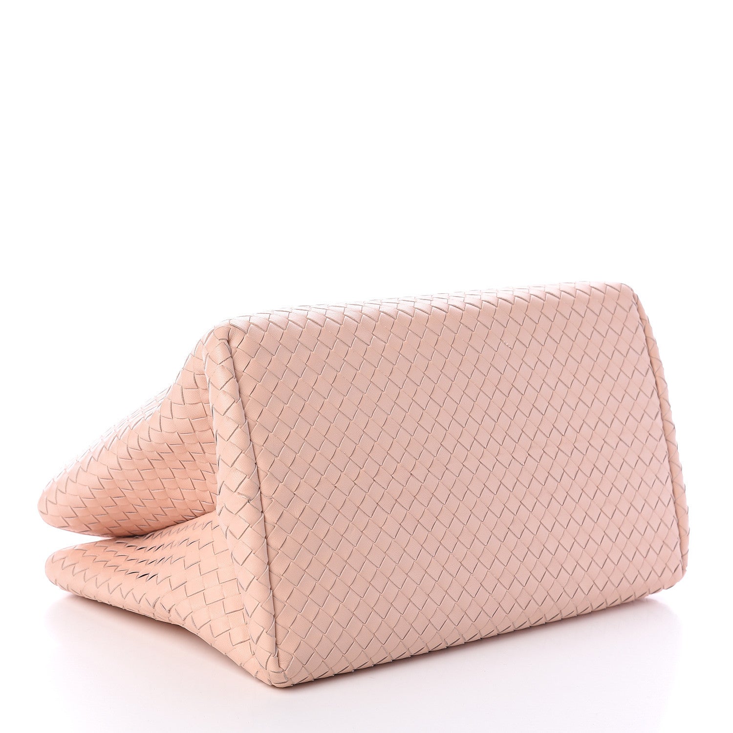 Bottega Veneta Nappa Intrecciato Medium Top Handle Tote Flamingo 3 of 8