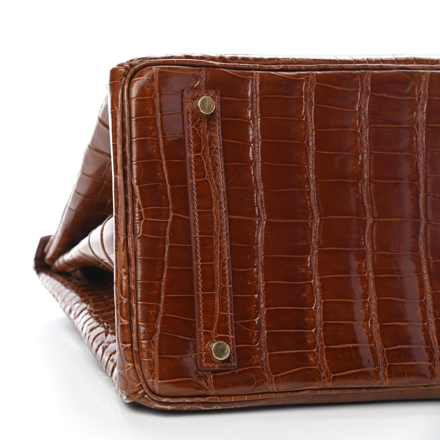 Hermes Shiny Porosus Crocodile Birkin 35 Etrusque 33 of 35