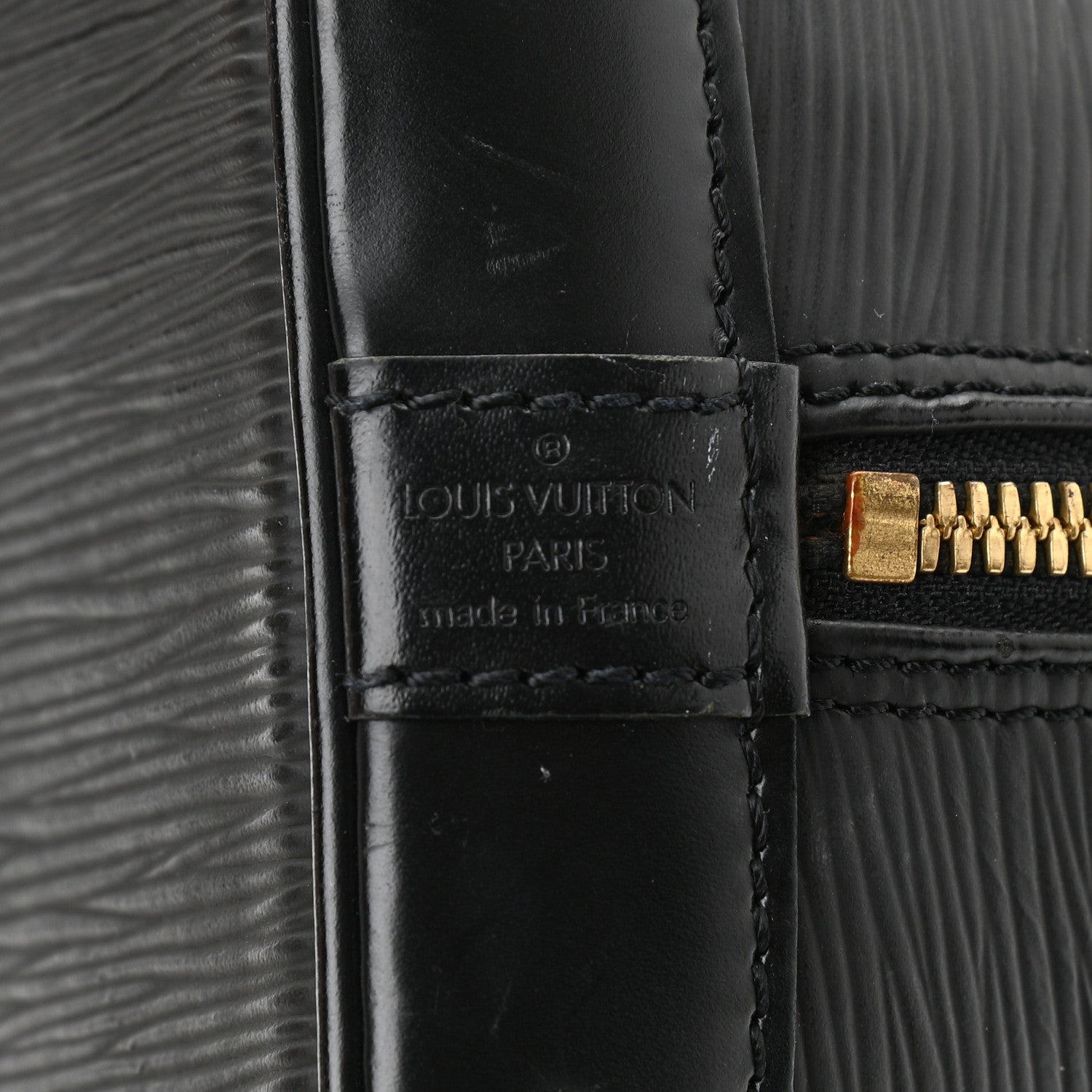 Louis Vuitton Epi Alma PM Black 6 of 10
