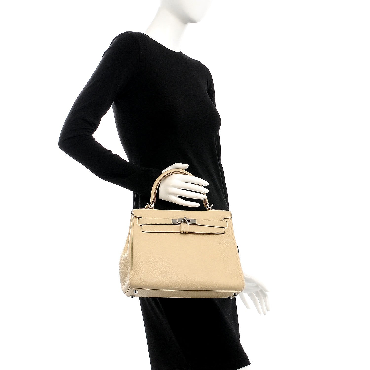 Hermes Taurillon Clemence Kelly Retourne 28 Parchemin 3 of 40