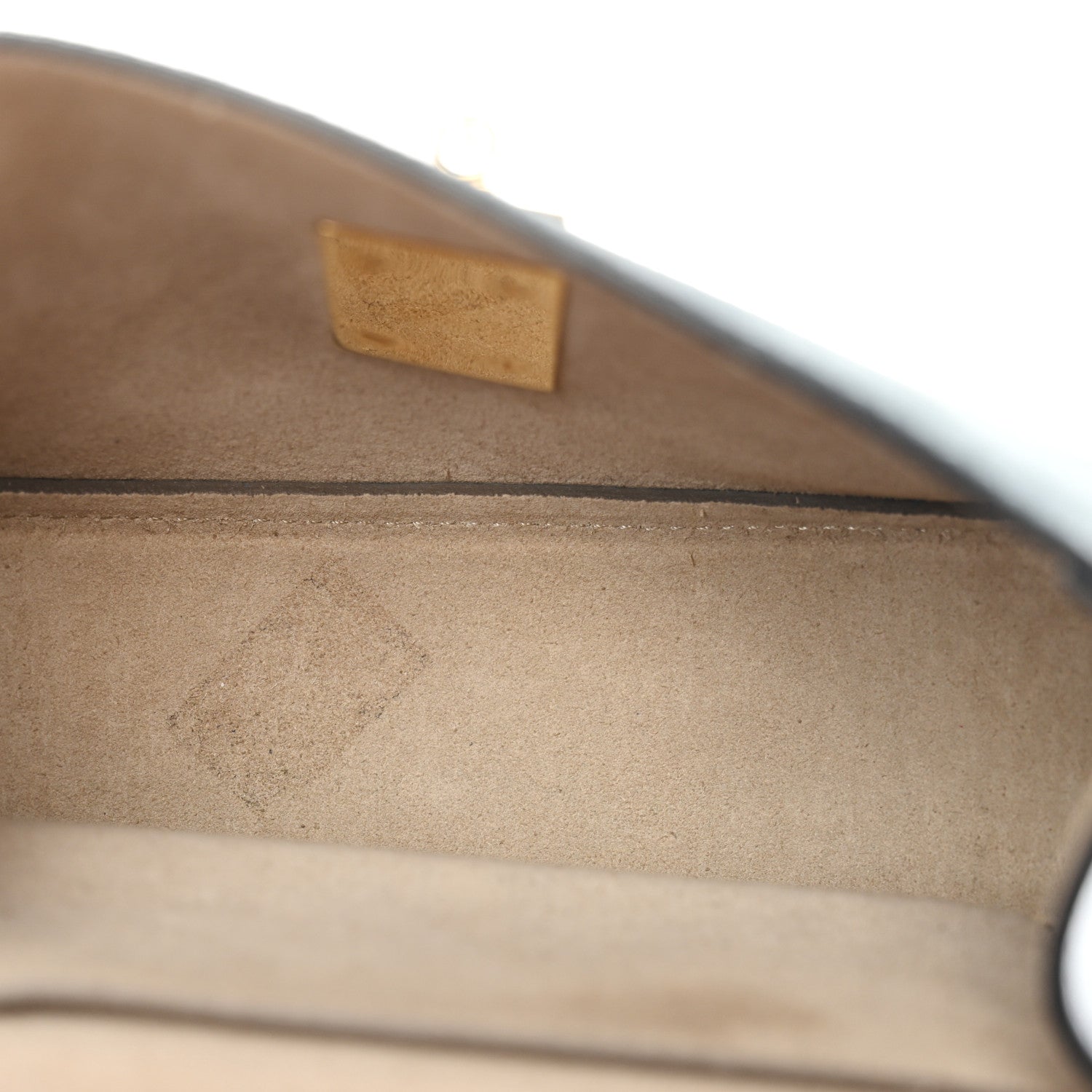 Chloe Suede Smooth Calfskin Mini Drew Shoulder Bag Cloudy Blue 5 of 10