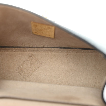 Chloe Suede Smooth Calfskin Mini Drew Shoulder Bag Cloudy Blue 5 of 10
