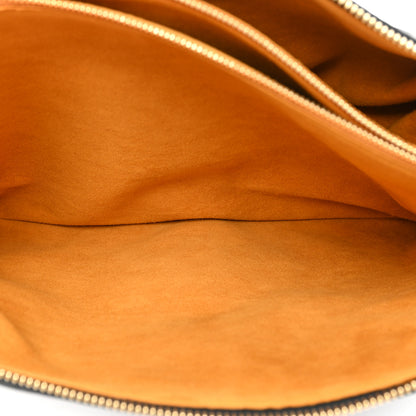 Louis Vuitton Lambskin Embossed Monogram Coussin MM Black 5 of 9