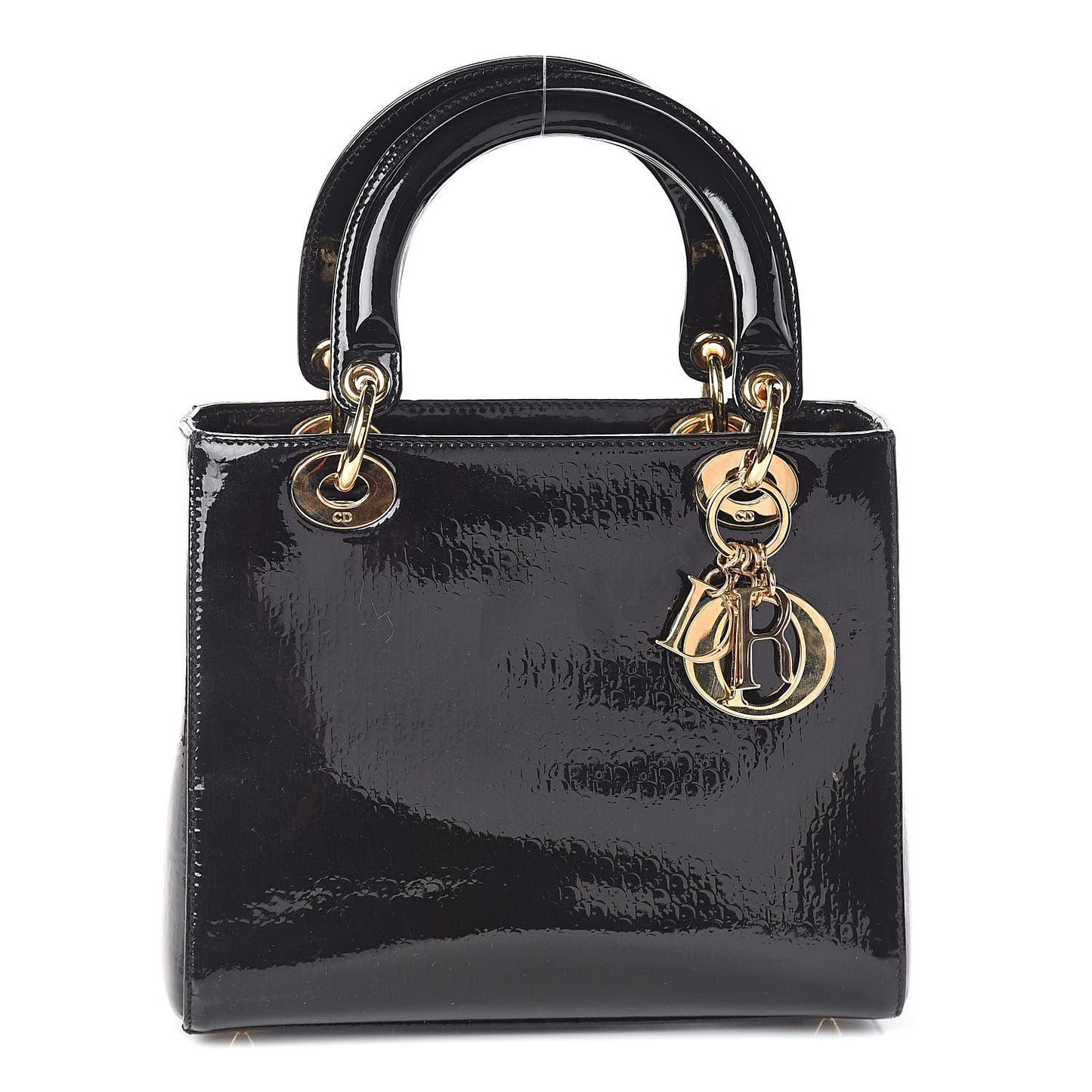 Patent Diorissimo Medium Lady Dior Black