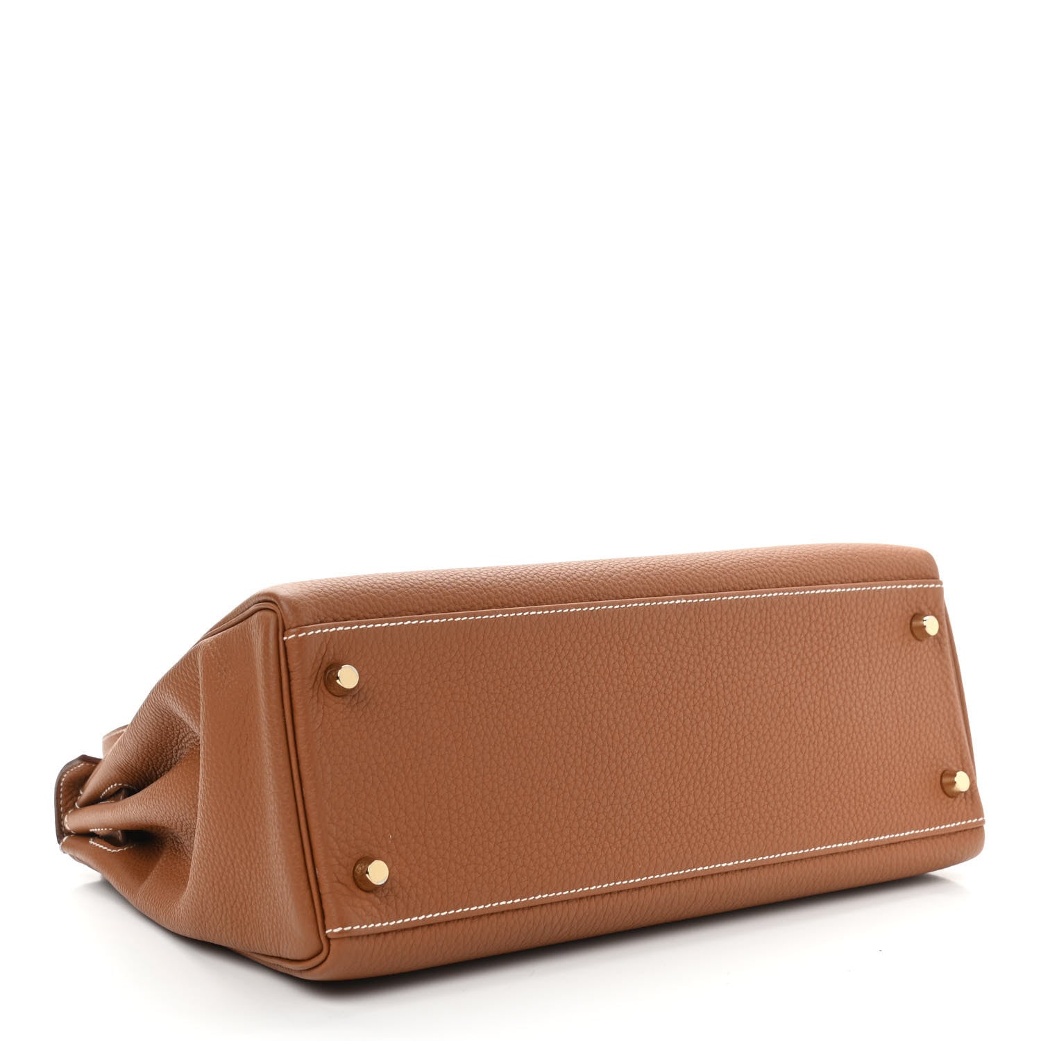 Hermes Togo Kelly Retourne 32 Gold 3 of 10