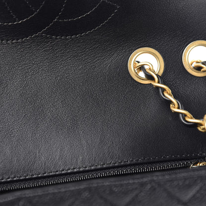 Chanel Caviar Quilted Medium CC Filigree Flap Black 12 of 12