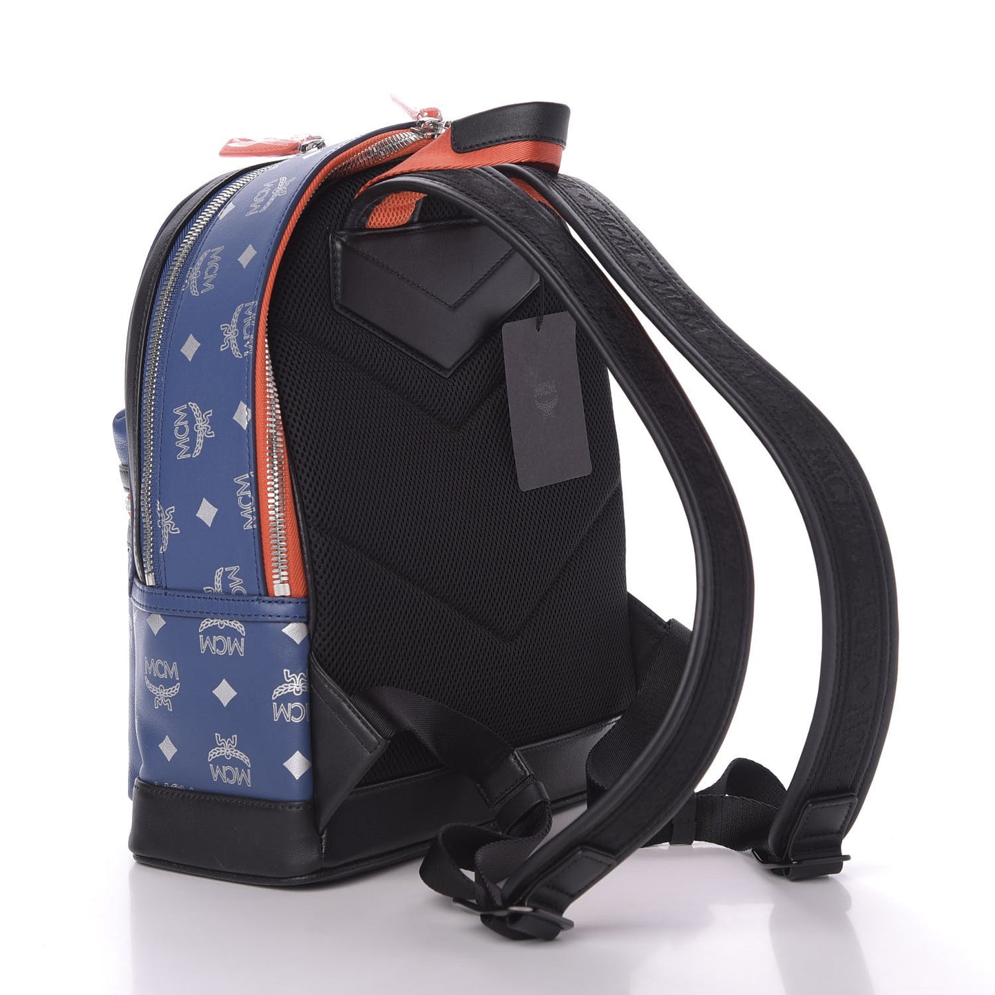 Visetos Reflective Nylon Small Resnick Backpack Blue
