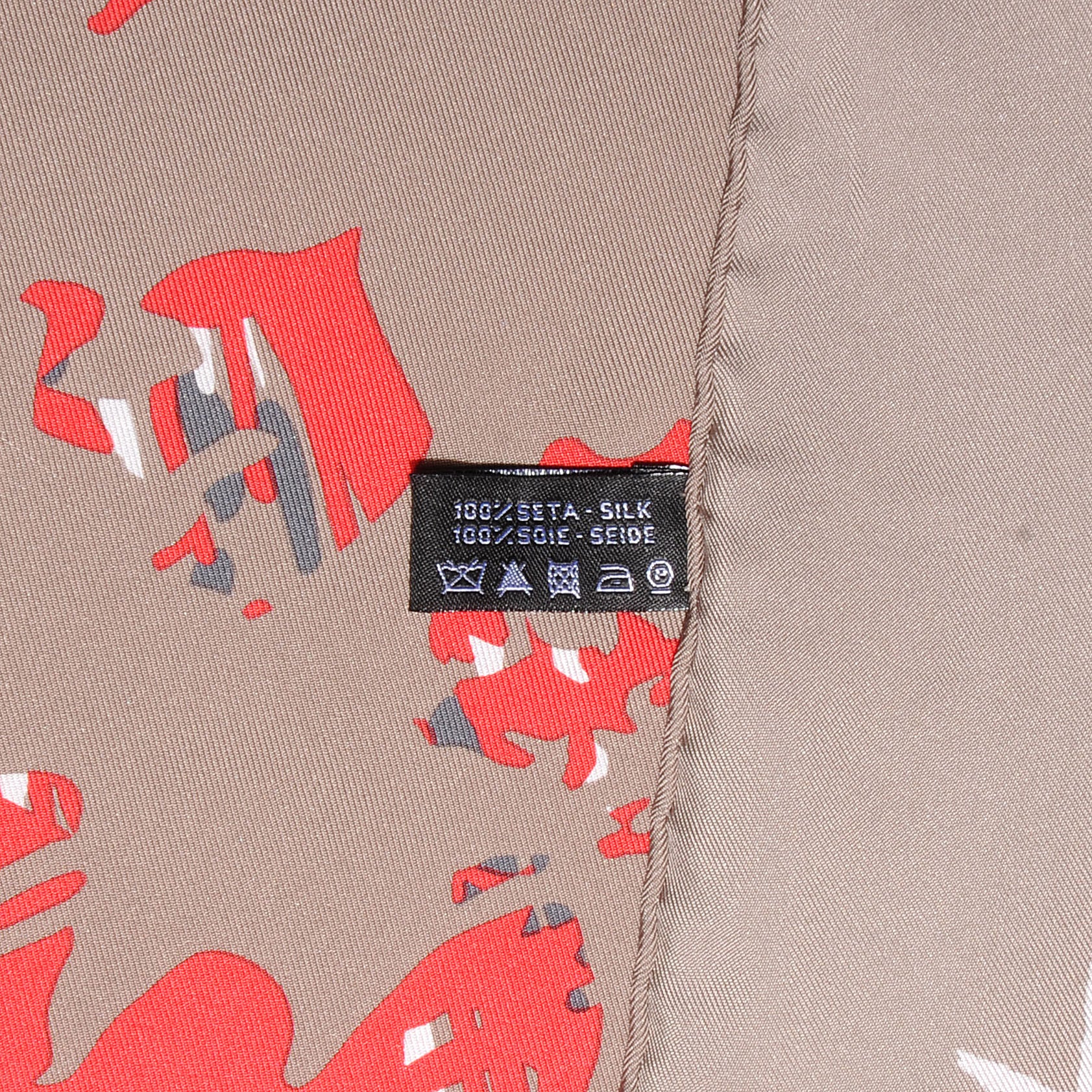 Chanel Silk CC Square Scarf 5 of 10