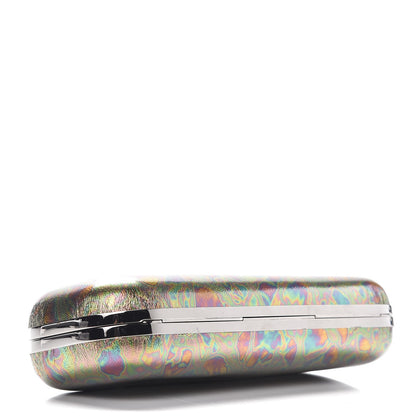 Alexander McQueen Lambskin Oil Slick Knucklebox Clutch 4 of 8