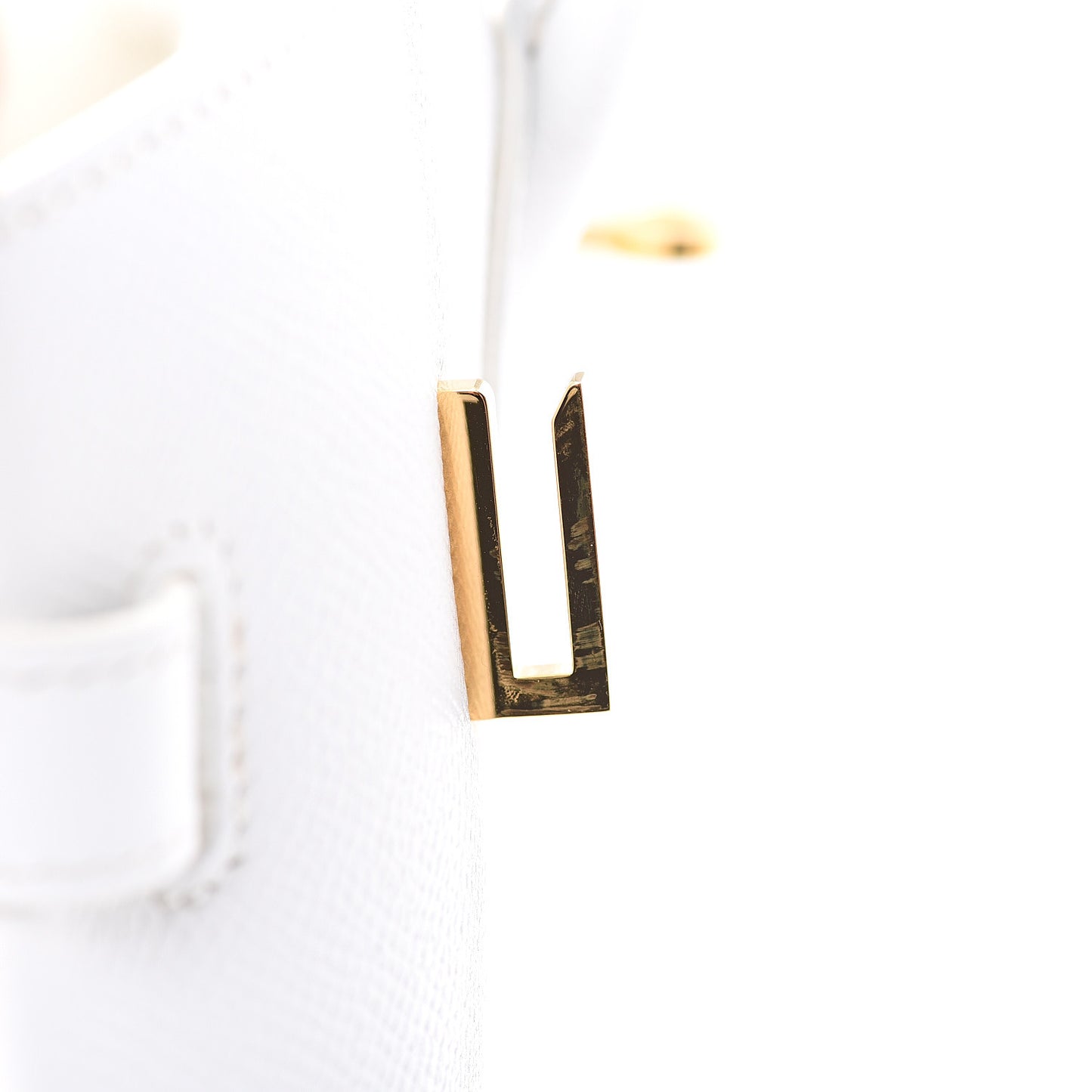 Epsom Birkin 35 White White