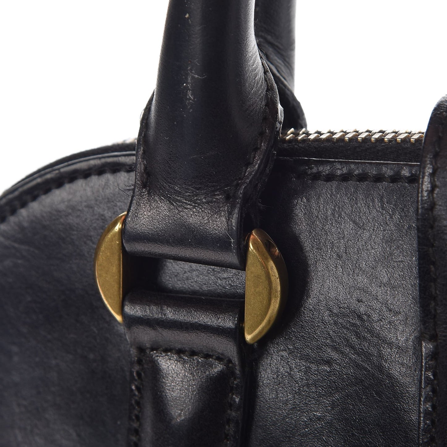 ALEXANDER MCQUEEN Calfskin Large Novak Black