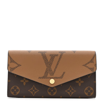 Louis Vuitton Reverse Monogram Giant Sarah Wallet 1 of 9