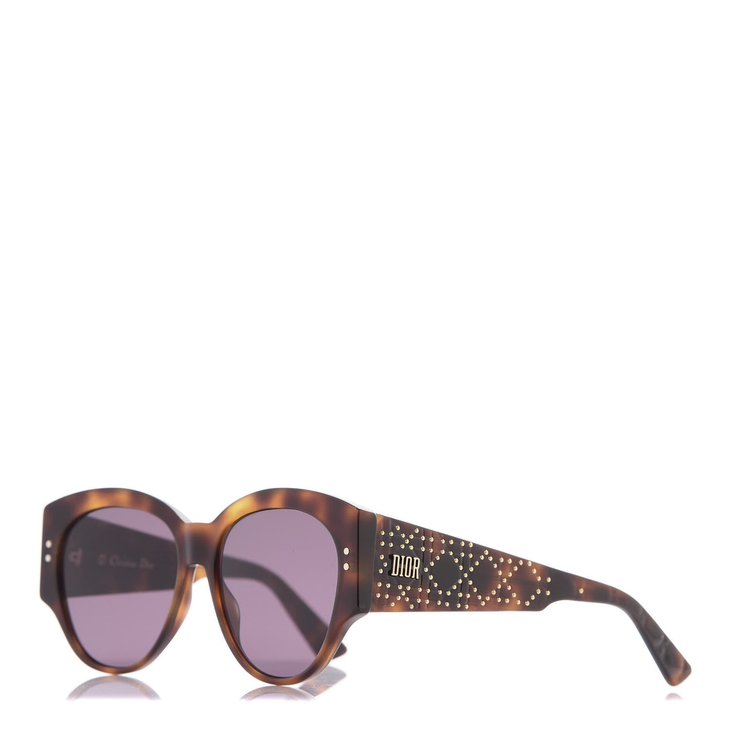 Lady Dior Studs 2 Sunglasses Tortoise