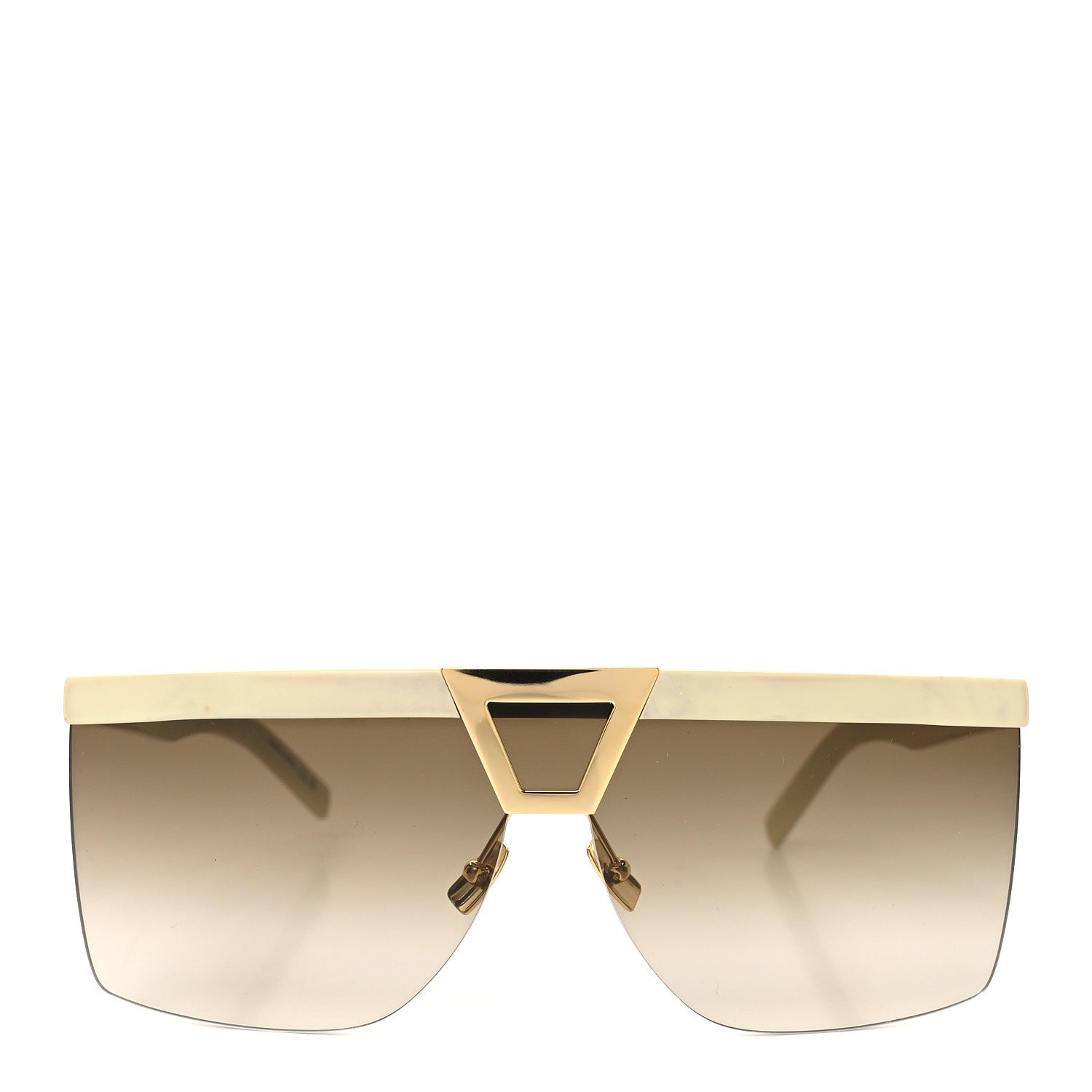 Saint Laurent SL 537 Mask Sunglasses White 2 of 7