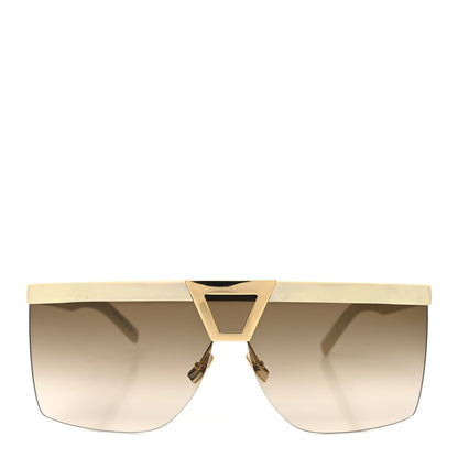 Saint Laurent SL 537 Mask Sunglasses White 2 of 7