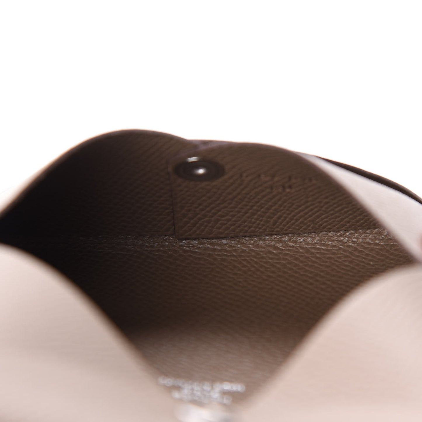 Epsom Calvi Card Case Etoupe