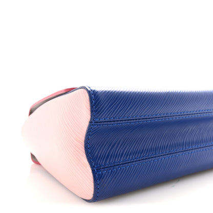 Louis Vuitton Epi Twist Shoulder Bag MM Pink Blue 7 of 8