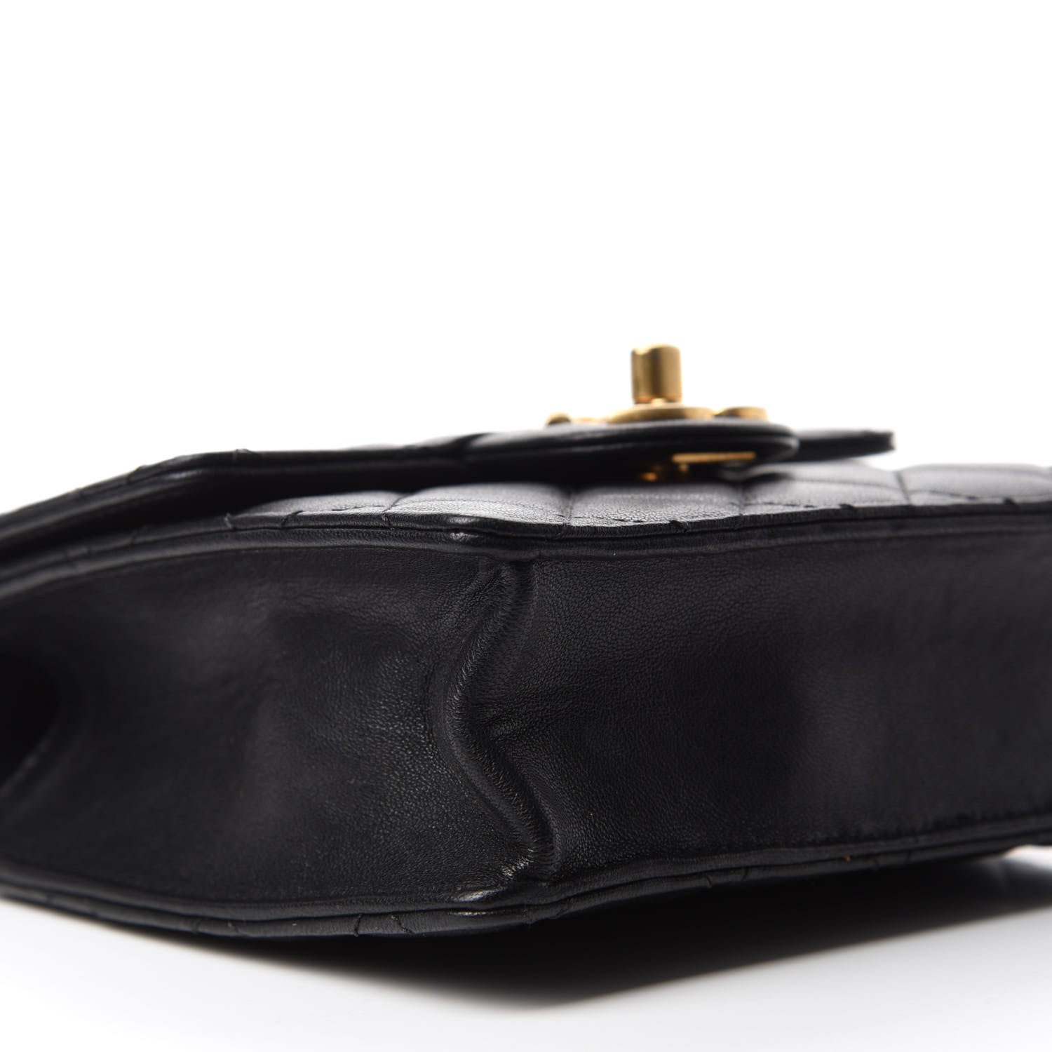 Chanel Goatskin Quilted Chic Pearls Flap Black 6 of 12