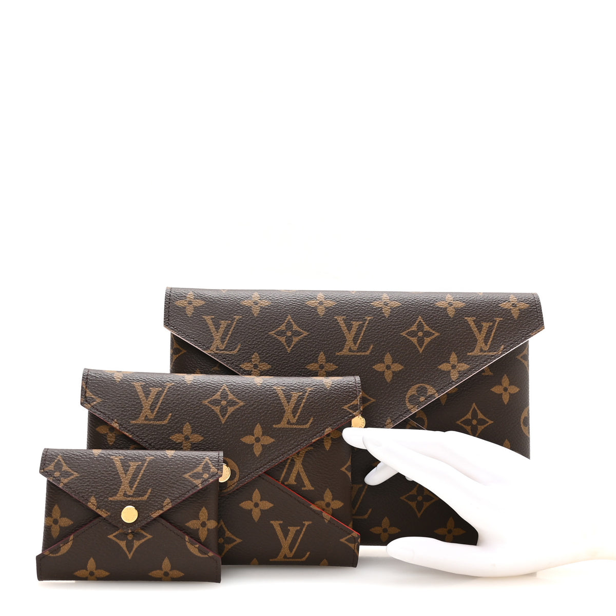 Monogram Kirigami Pochette Set