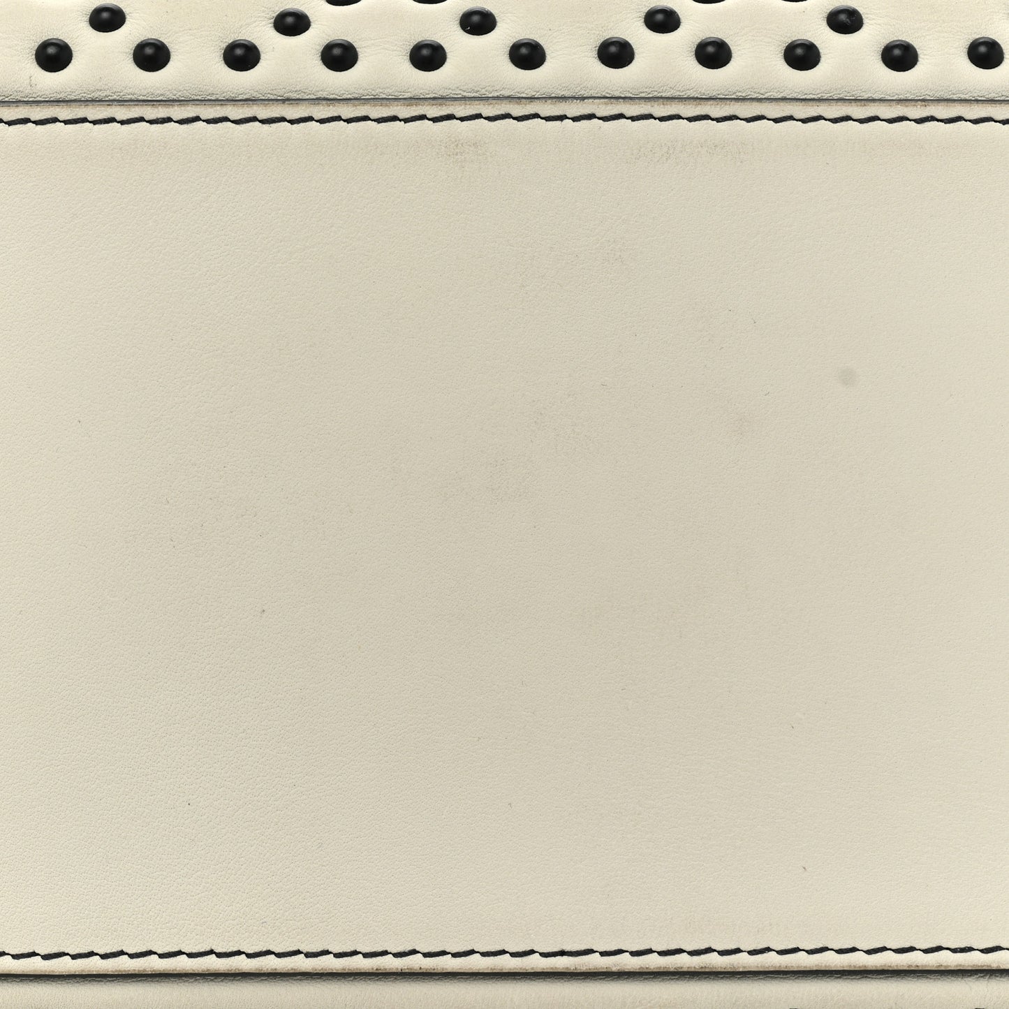 Lambskin Cannage Studded Medium Supple Lady Dior White Black