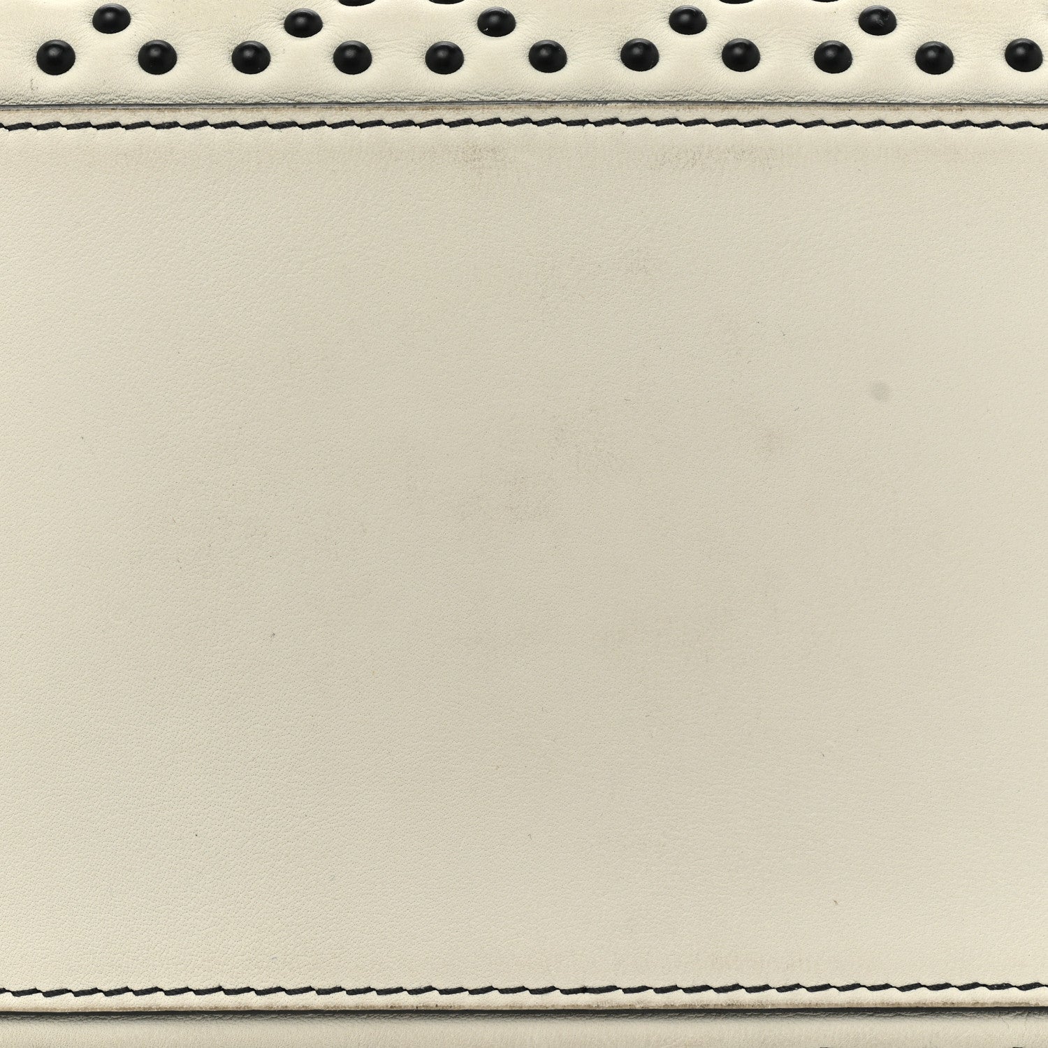 Christian Dior Lambskin Cannage Studded Medium Supple Lady Dior White Black 14 of 14