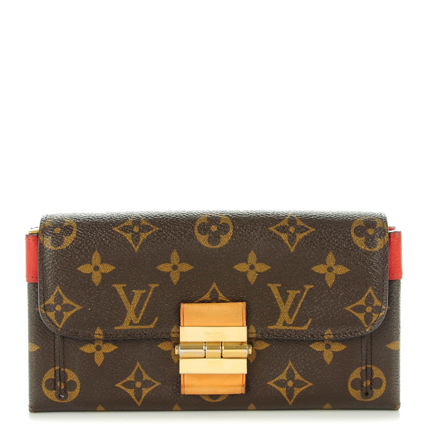 Louis Vuitton Monogram Elysee Wallet Clementine 1 of 7