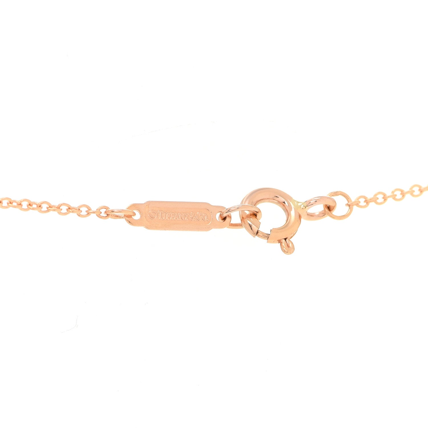 Tiffany 18K Yellow Gold Diamond Atlas Pierced Pendant Necklace 5 of 7