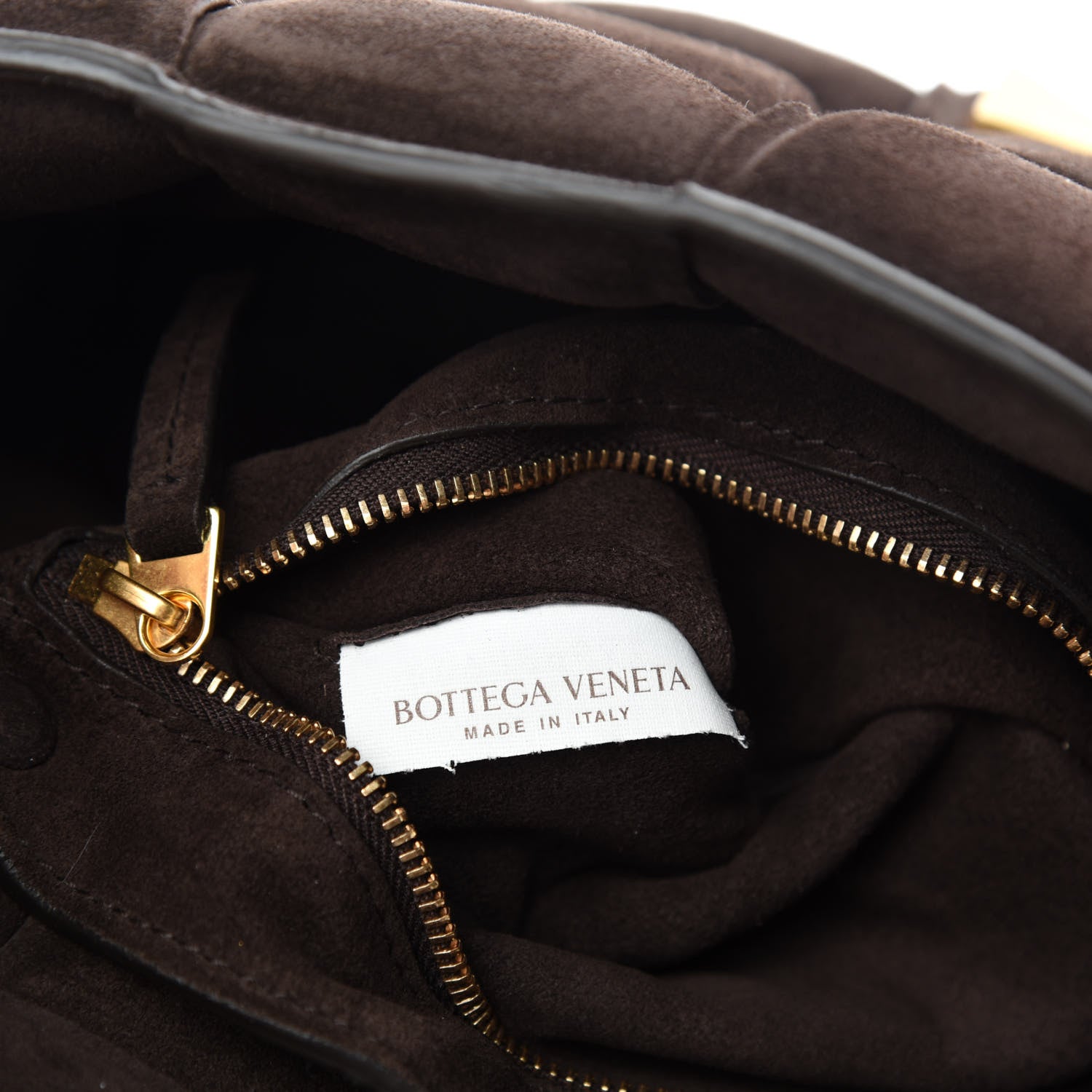Bottega Veneta Suede Maxi Intrecciato Padded Cassette Crossbody Bag Fondant 9 of 10