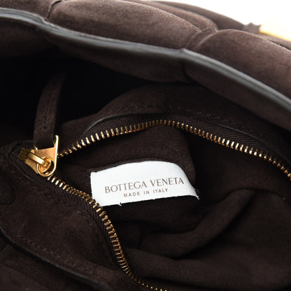 Bottega Veneta Suede Maxi Intrecciato Padded Cassette Crossbody Bag Fondant 9 of 10