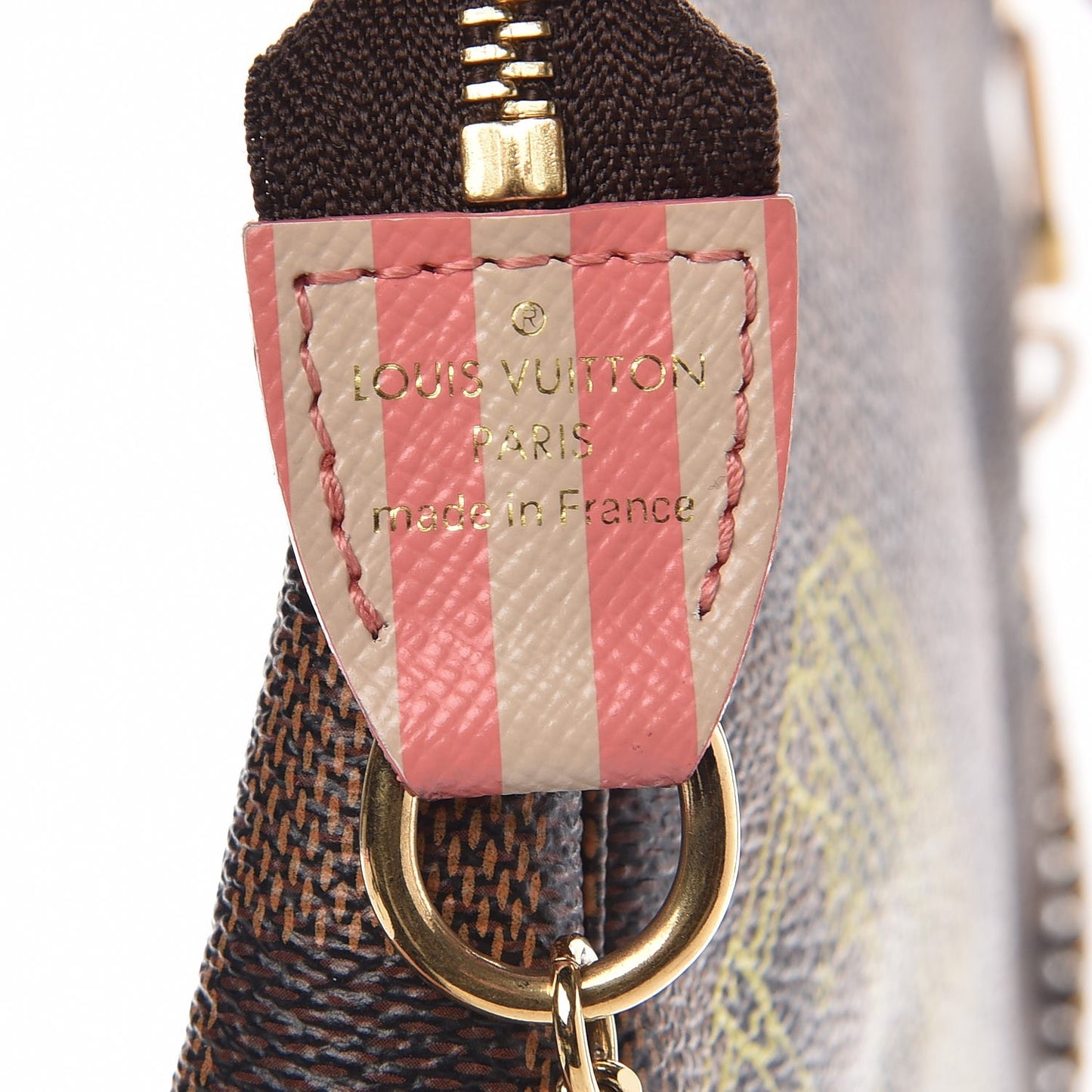 Damier Ebene 2014 Christmas Animation Mini Pochette Accessories