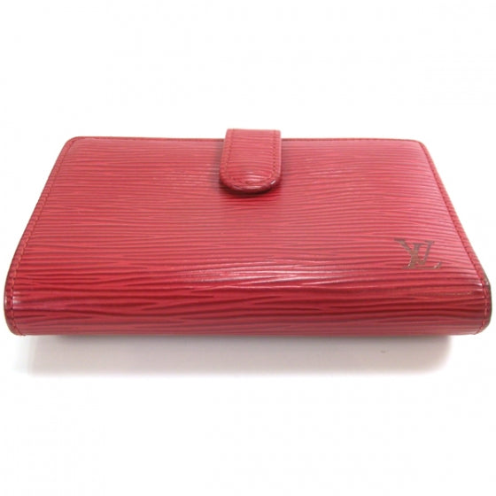 Epi French Purse Wallet Red