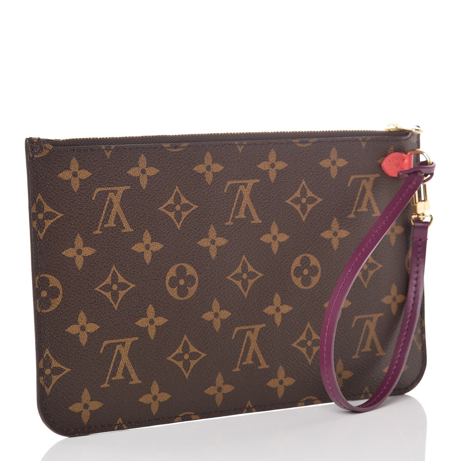 Louis Vuitton Monogram Totem Neverfull MM GM Pochette Magenta 3 of 7