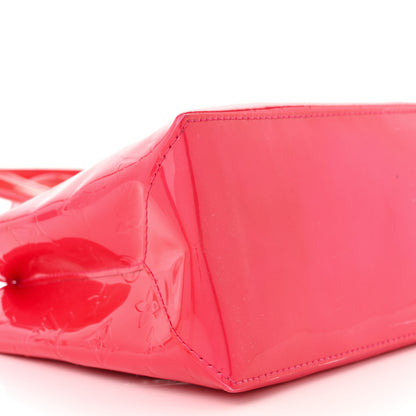 Louis Vuitton Vernis Wilshire PM Rose Pop 8 of 11
