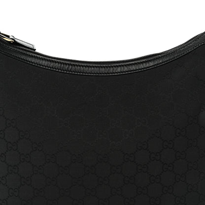 Gucci Canvas Shoulder Bag Black 8 of 10