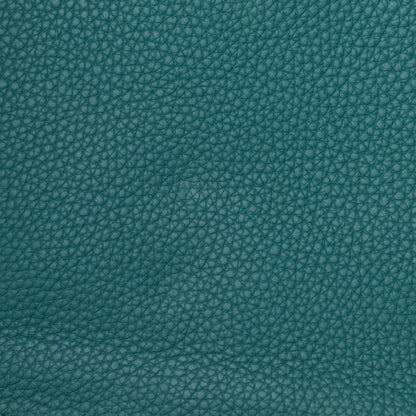 Hermes Taurillon Clemence Chevre Mysore Saut 25 Vert Bosphore 11 of 11
