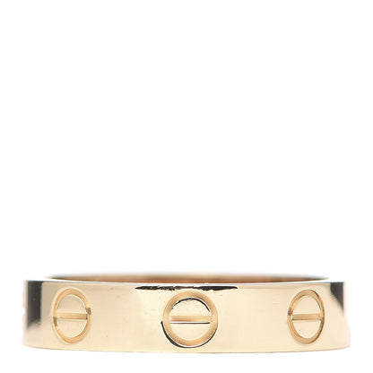 Cartier 18K Yellow Gold 3.5mm LOVE Wedding Band Ring 49 4.75 1 of 4