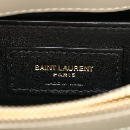 Saint Laurent Calfskin Y Quilted Monogram Small Loulou Chain Satchel Crema Soft 6 of 11
