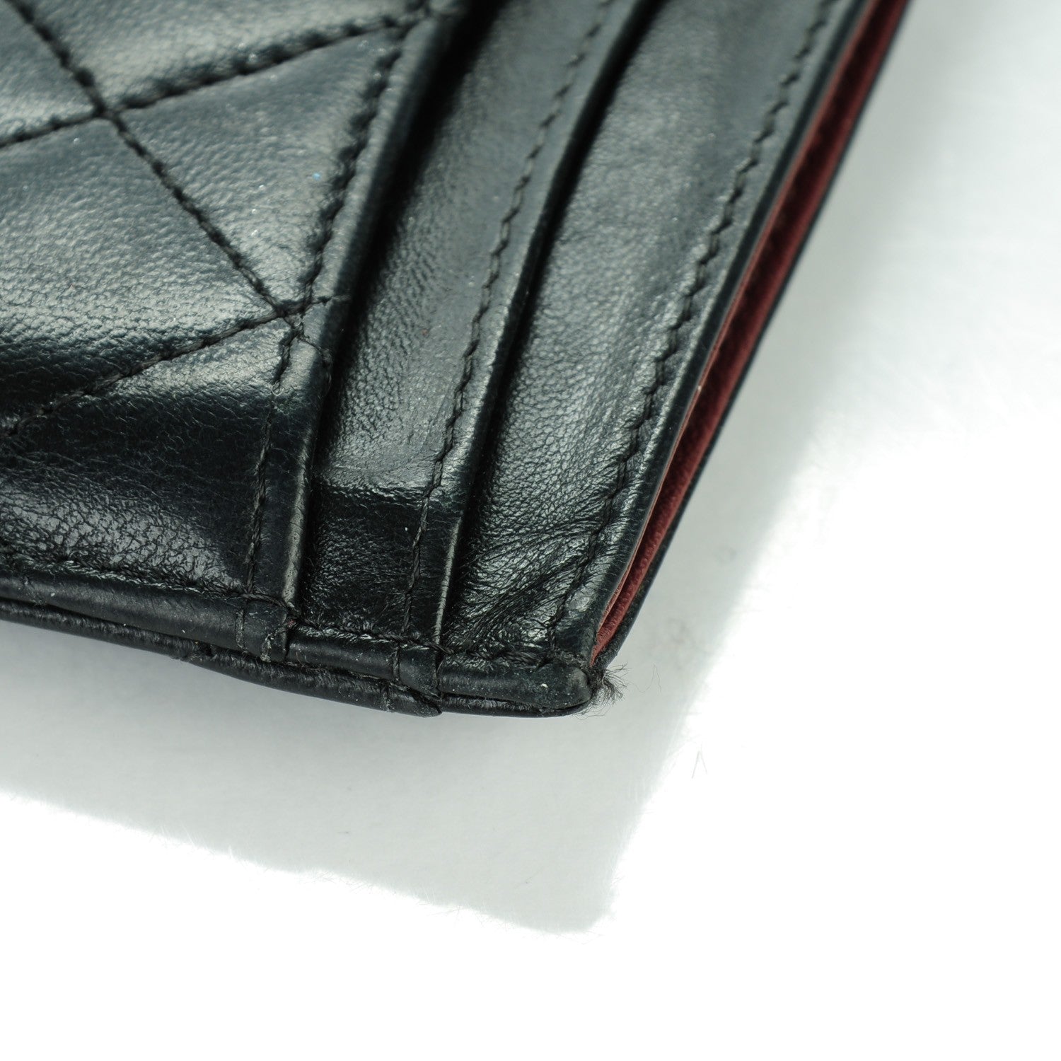 Chanel Lambskin Quilted Card Holder Black 11 of 11