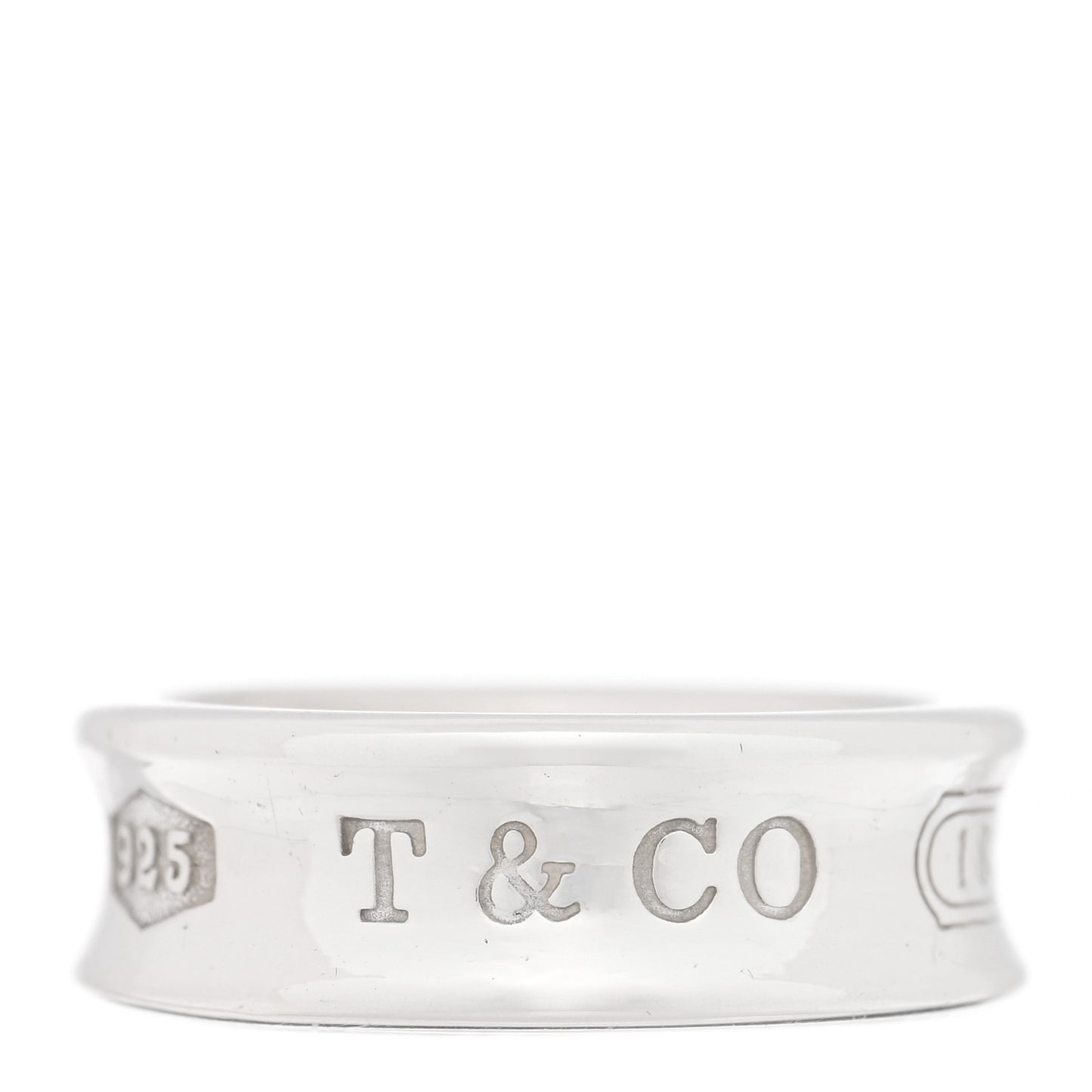 Sterling Silver 1837 Band Ring 51 5.75